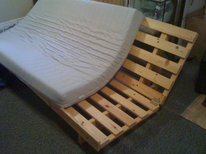 Double Futon Mattress &amp; Frame | A mes yeux by Tracy Fisher